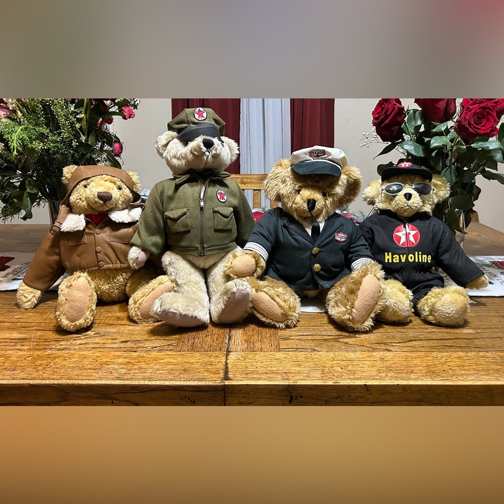 Texaco Bears Collectibles Lot Of 4 (see description)
